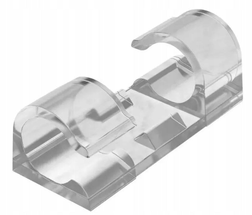CABLE ORGANIZER CABLE CLIP HOLDER 26MM 6MM 20 PCS Color transparent
