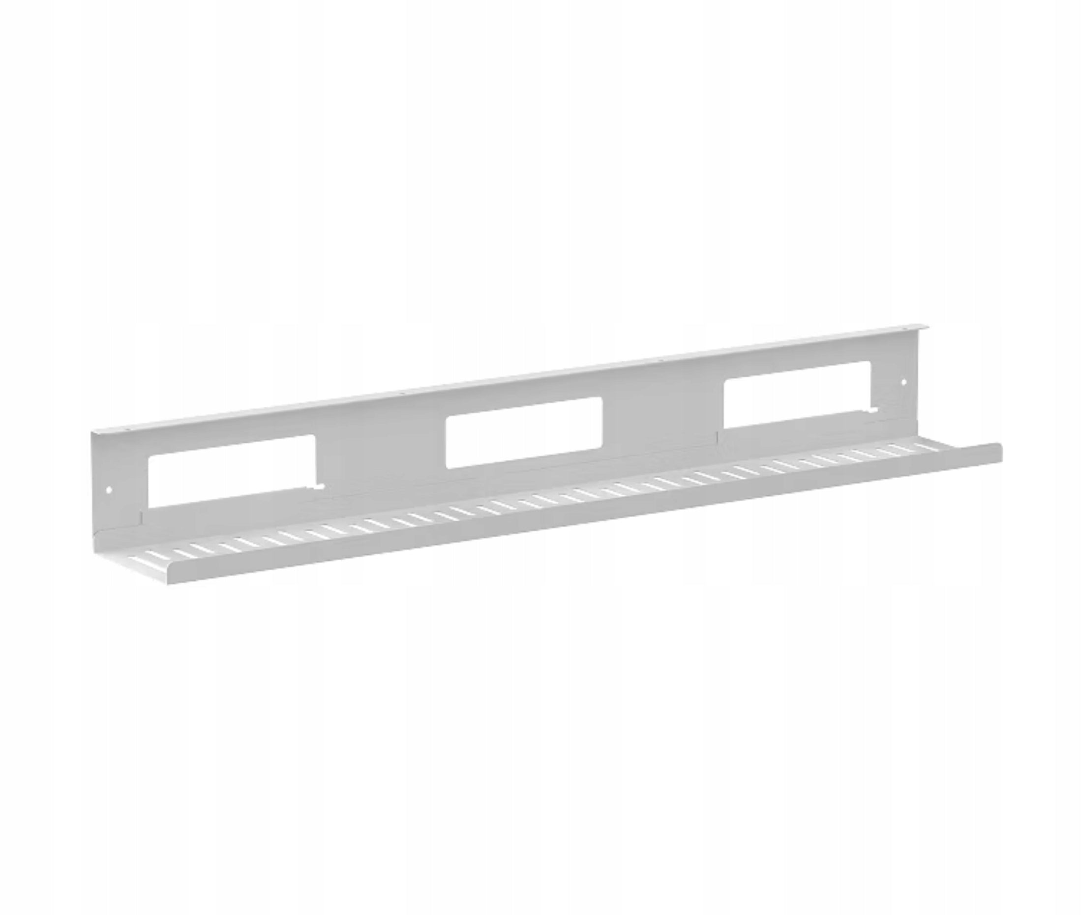 CABLE ORGANIZER CMP051L 80×12×10 CM WHITE GRILLE FOR DESK 2KG