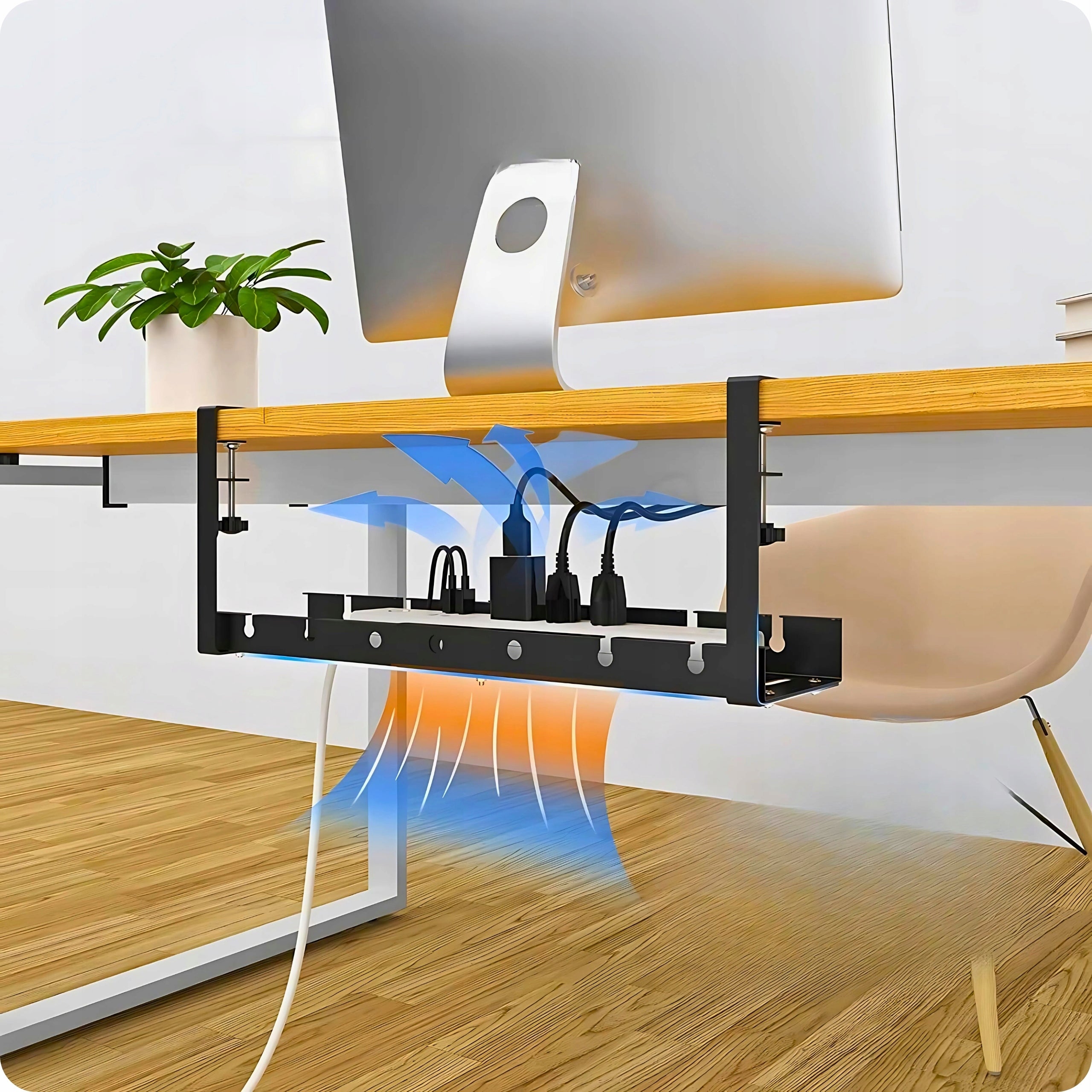 CABLE ORGANIZER GRILLE ADJUSTABLE CABLE SHELF WIRES POWER SUPPLY Product weight with unit packaging 1.3 kg