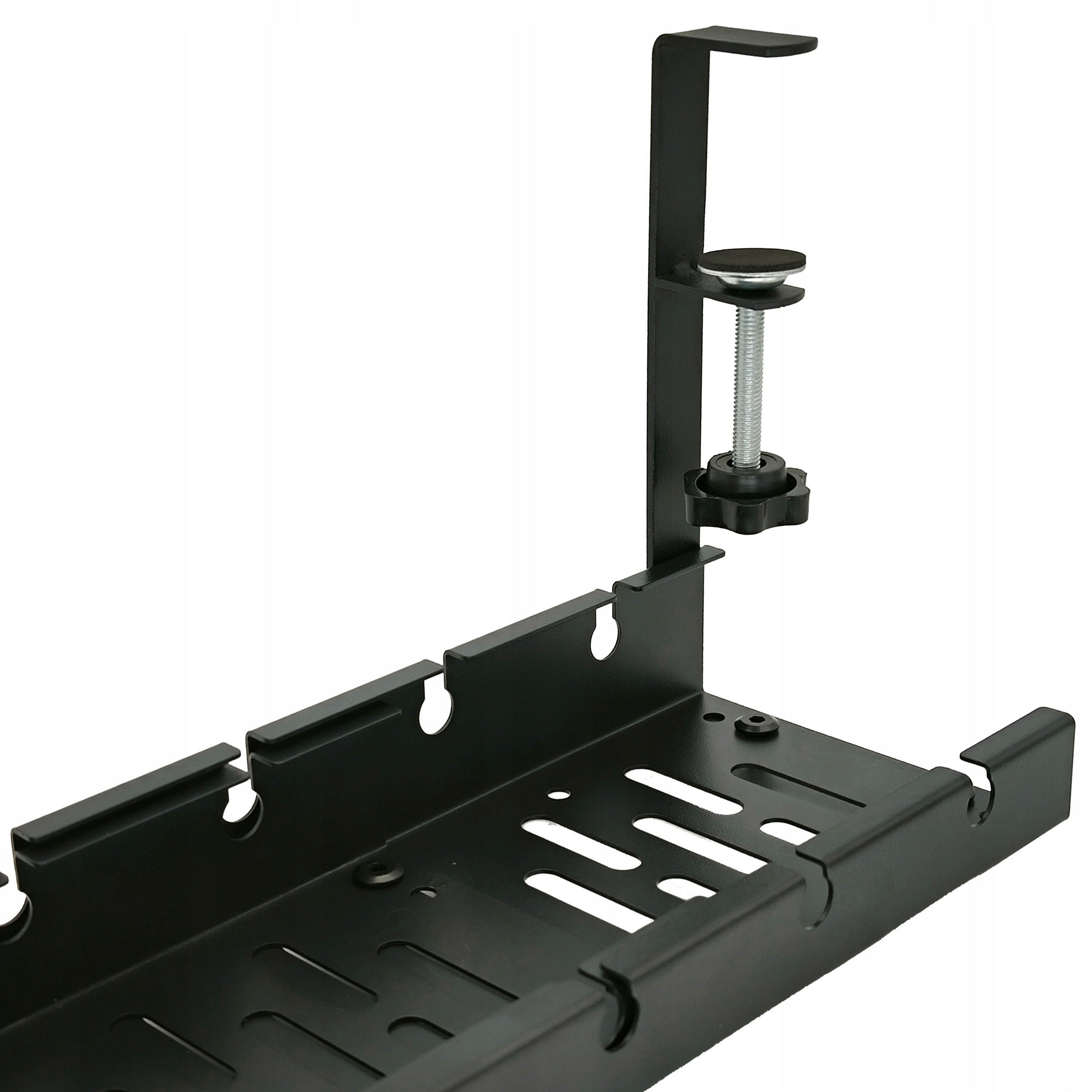 CABLE ORGANIZER GRILLE HOLDER SHELF ADJUSTABLE UNDER DESK TOP Brand Iceri