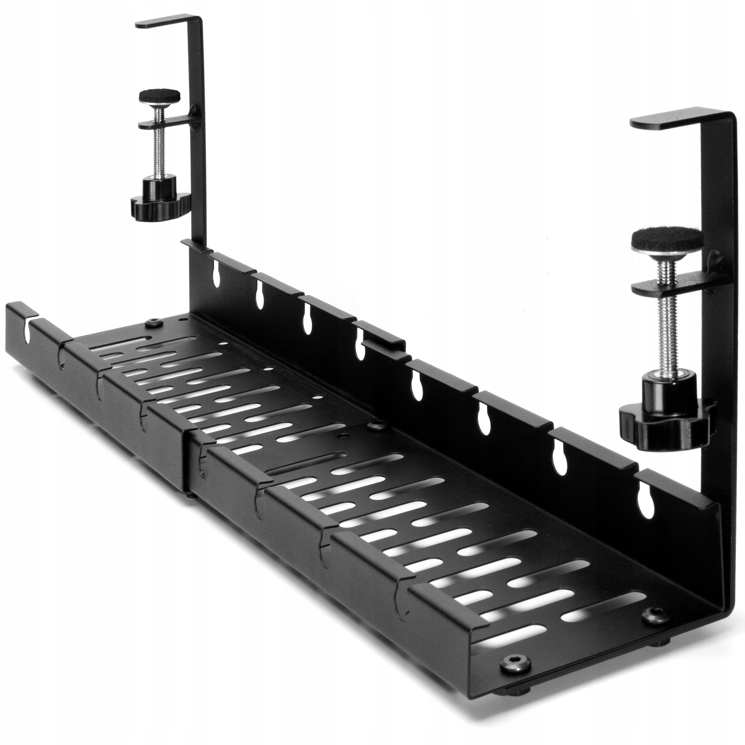 CABLE ORGANIZER GRILLE HOLDER SHELF ADJUSTABLE UNDER DESK TOP Manufacturer code OKAB-01/CZ