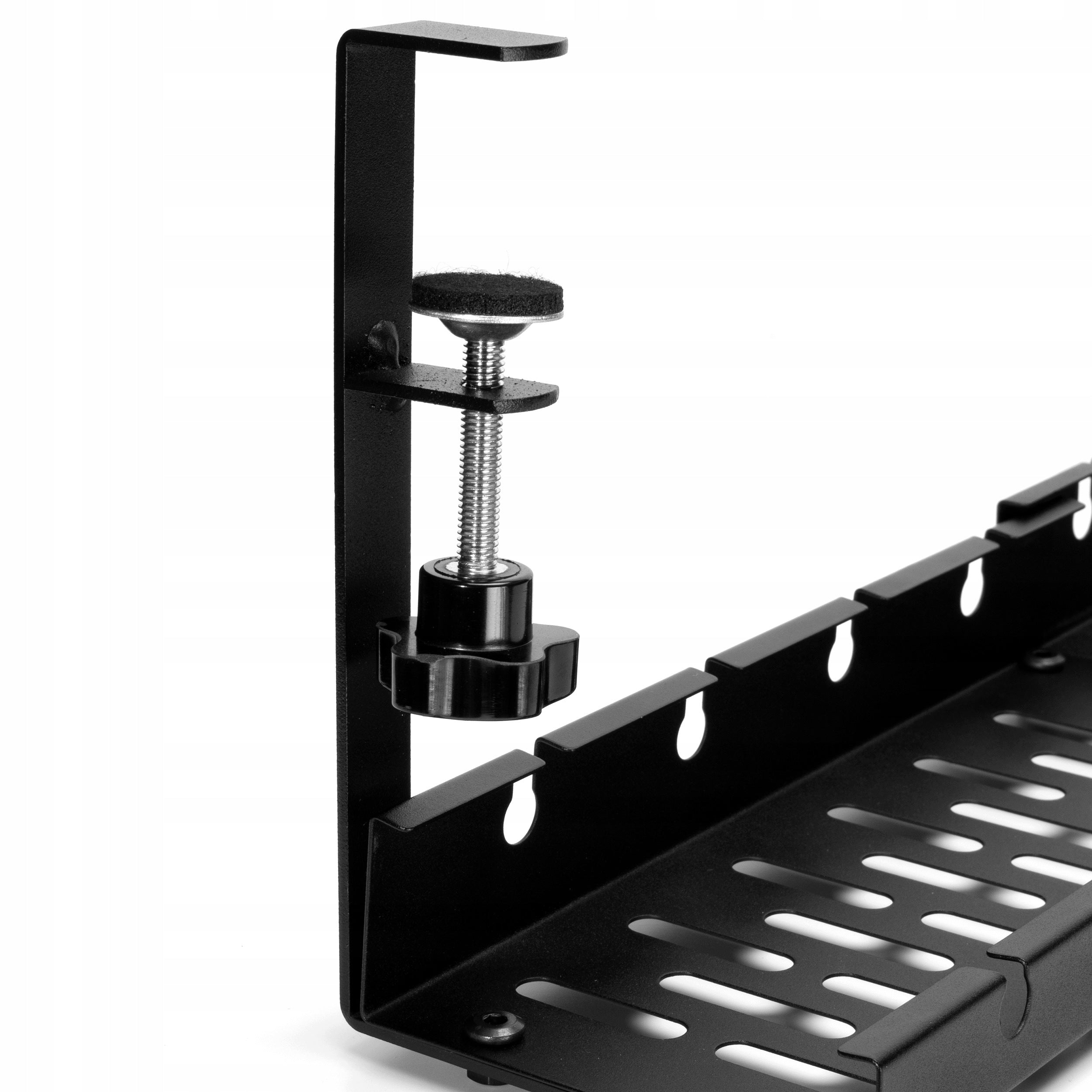 CABLE ORGANIZER GRILLE HOLDER SHELF ADJUSTABLE UNDER DESK TOP Packaging status original