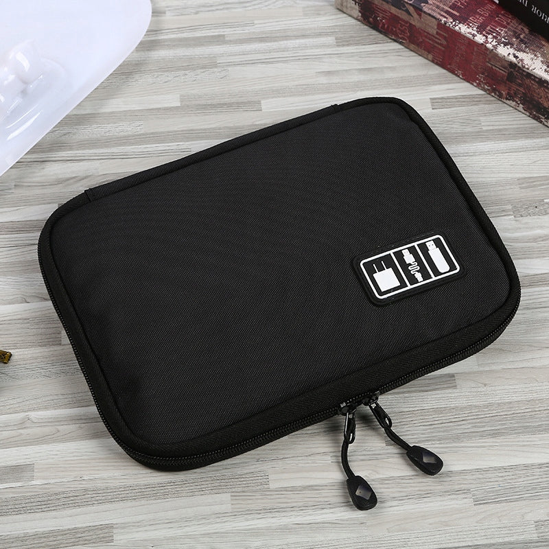 CABLE ORGANIZER TRAVEL BAG CHARGER CASE SD CARD DRIVES AND MORE Model Organizer na kable