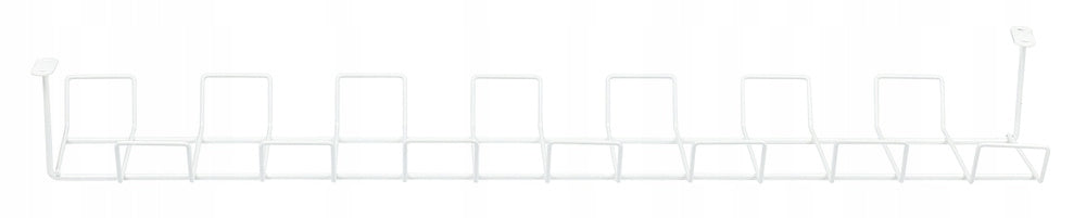 CABLE ORGANIZER UNDER COUNTERTOP BASKET SHELF FOR DESK CABLES WHITE Manufacturer code ZW-J725-WHITE