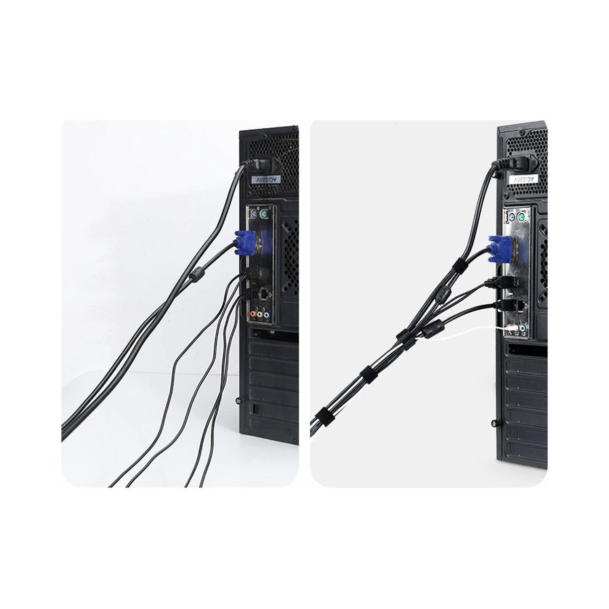 CABLE ORGANIZER VELCRO TAPE BAND CABLE HOLDER ADJUSTABLE 5m Manufacturer code ORG-KABLI-5M-PH