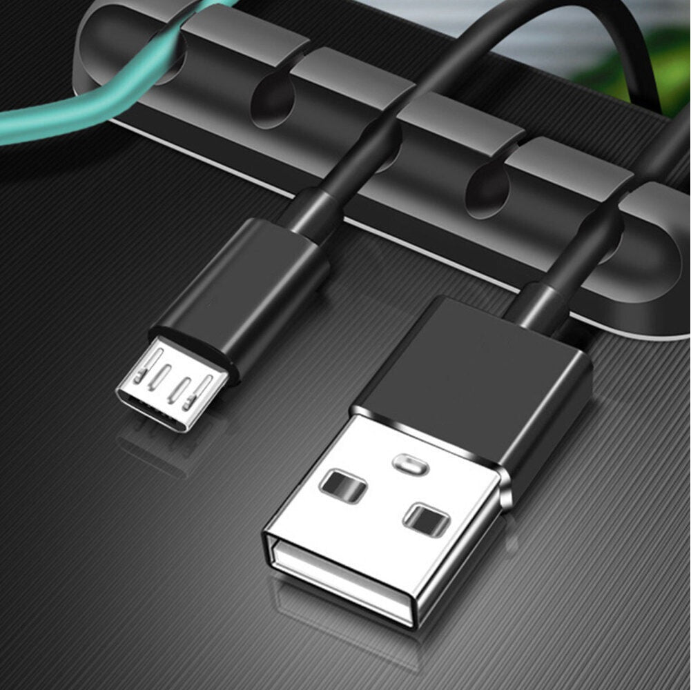 CABLE ORGANIZER WIRES SELF ADHESIVE DESK STRONG FOR 5 CABLES Brand SATIS