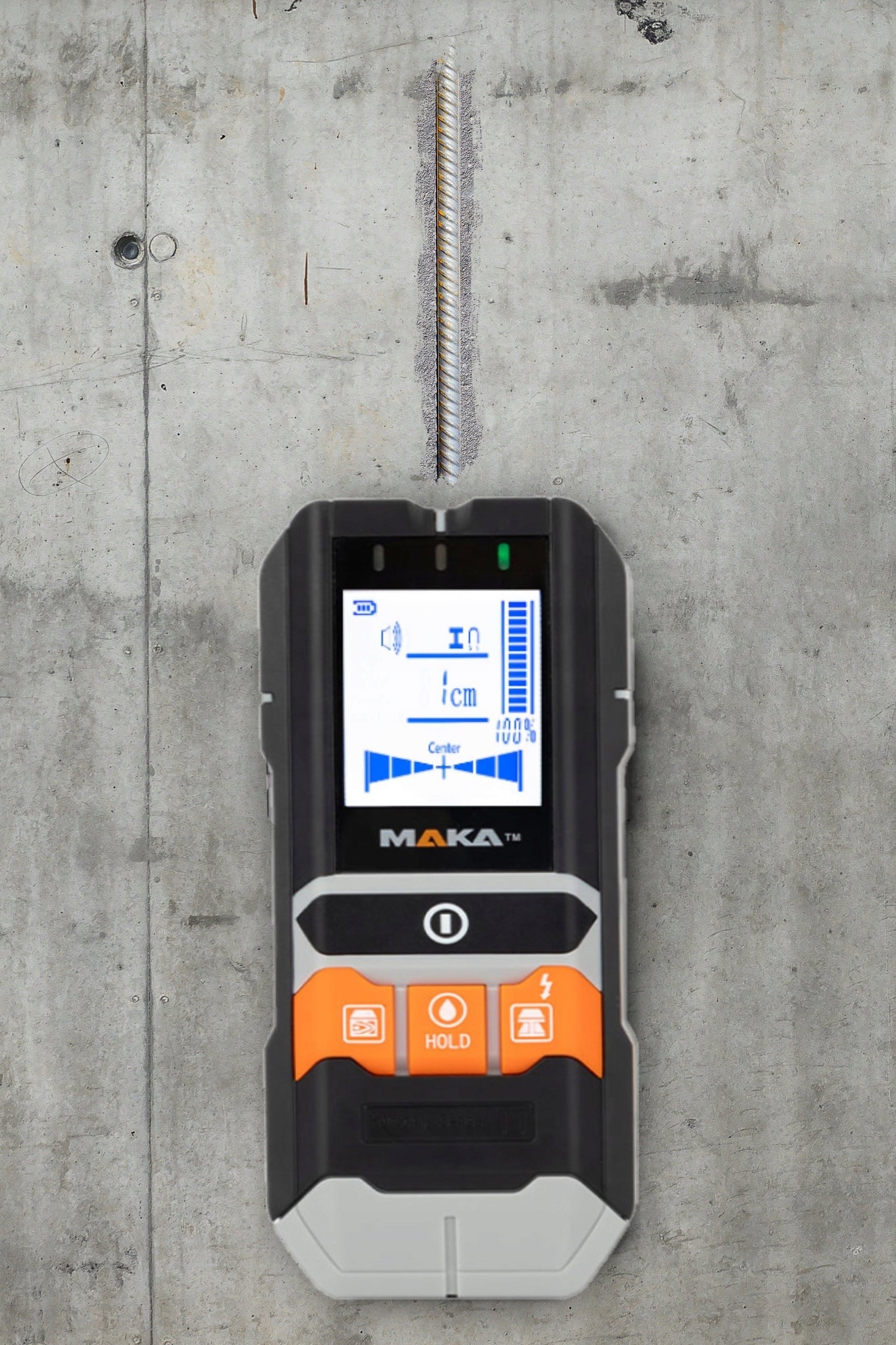 CABLE WIRE DETECTOR WALL METAL PIPE DETECTOR + HUMIDITY METER Manufacturer code Save MKDL-01