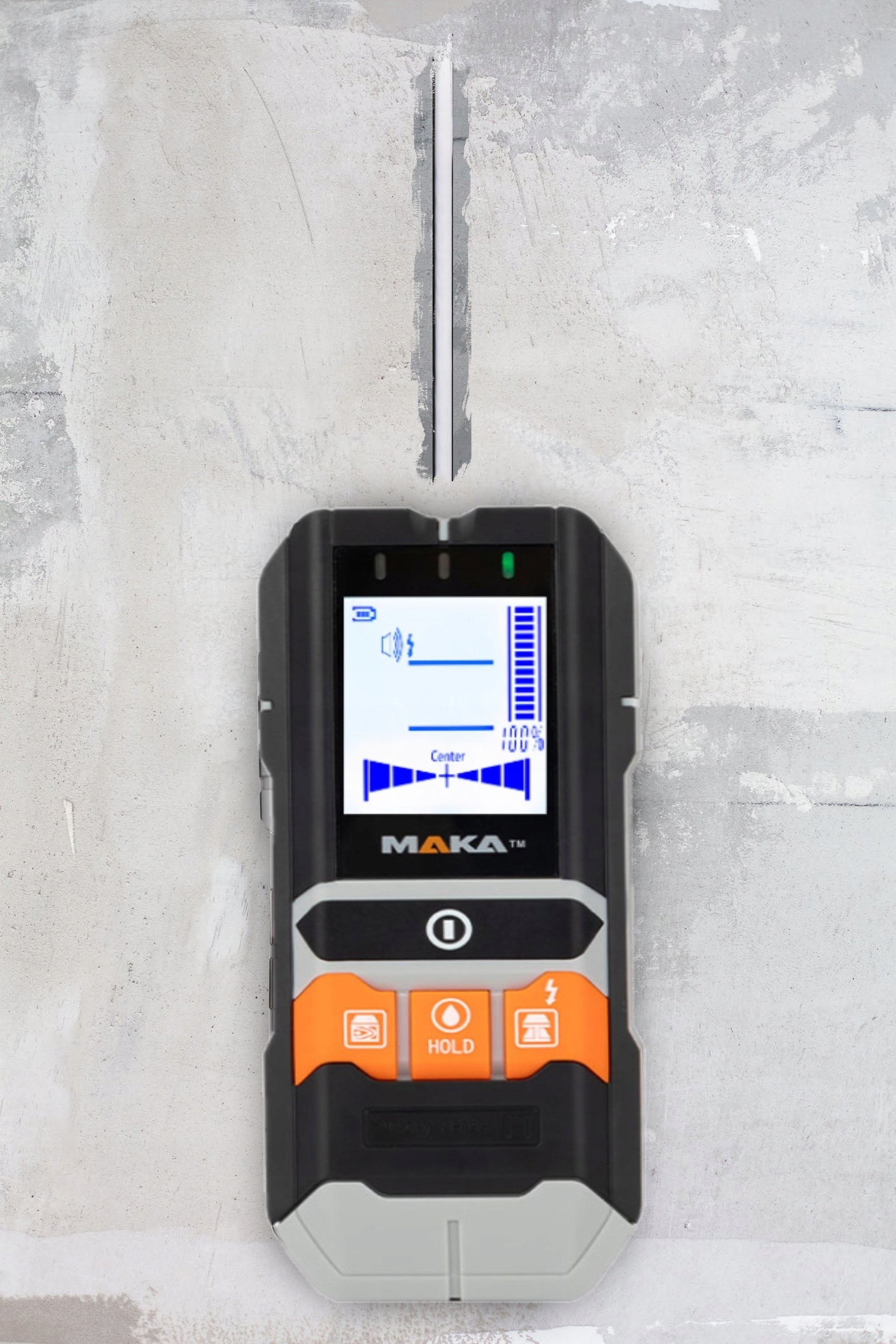 CABLE WIRE DETECTOR WALL METAL PIPE DETECTOR + HUMIDITY METER Packaging status original