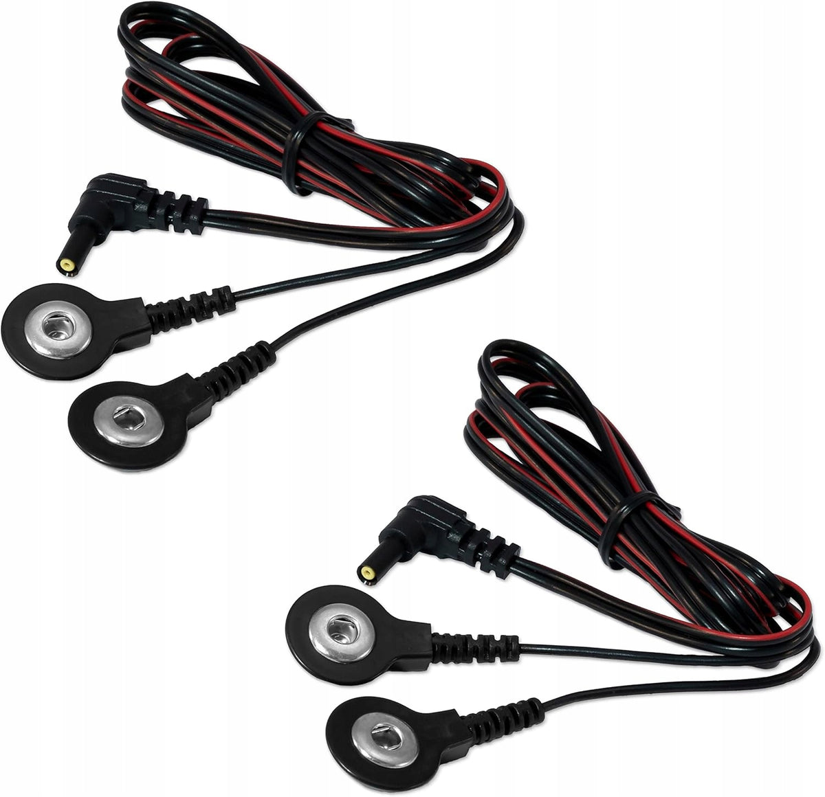 CABLES ELECTROSTIMULATOR TENS SANITAS SEM42 SEM43 SEM44 FEMALE 2PCS