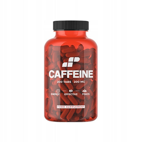 CAFFEINE TABLETS CAFFEINE 3x 200 = 600 200mg ANHYDROUS ENERGY MP NUTRITION Packaging status original