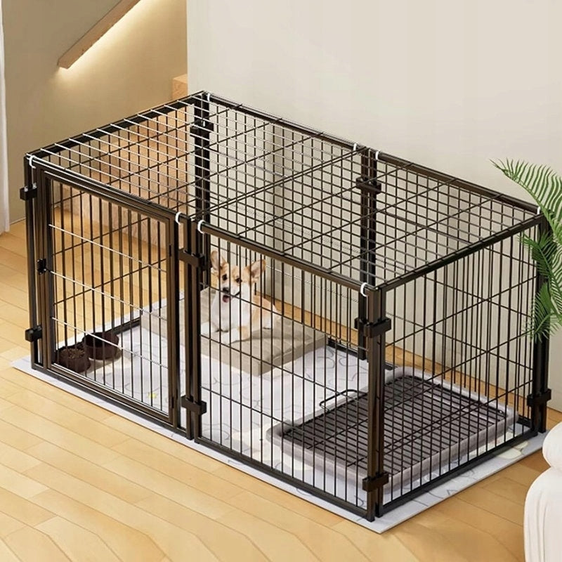 CAGE FOLDING METAL PLAYPEN FOR ANIMALS CAT RABBIT PUPPIES Kind cage