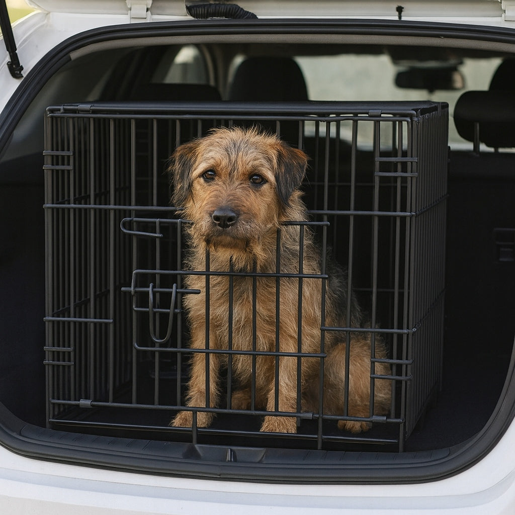 CAGE TRANSPORTER FOR ANIMALS METAL 70x51x60cm Kind cage