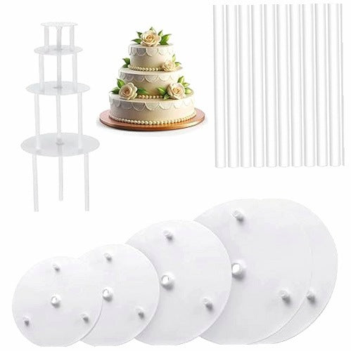 CAKE TOPPERS SET OF 5 WITH POLYGONAL CAKE TOPPERS GIFT