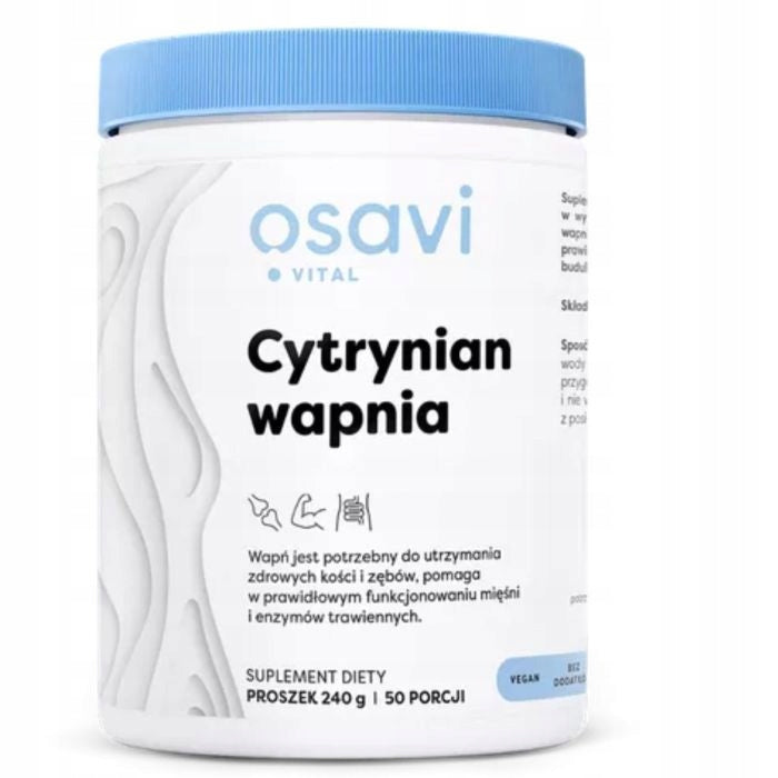CALCIUM CITRATE - Powder - 240 grams CALCIUM