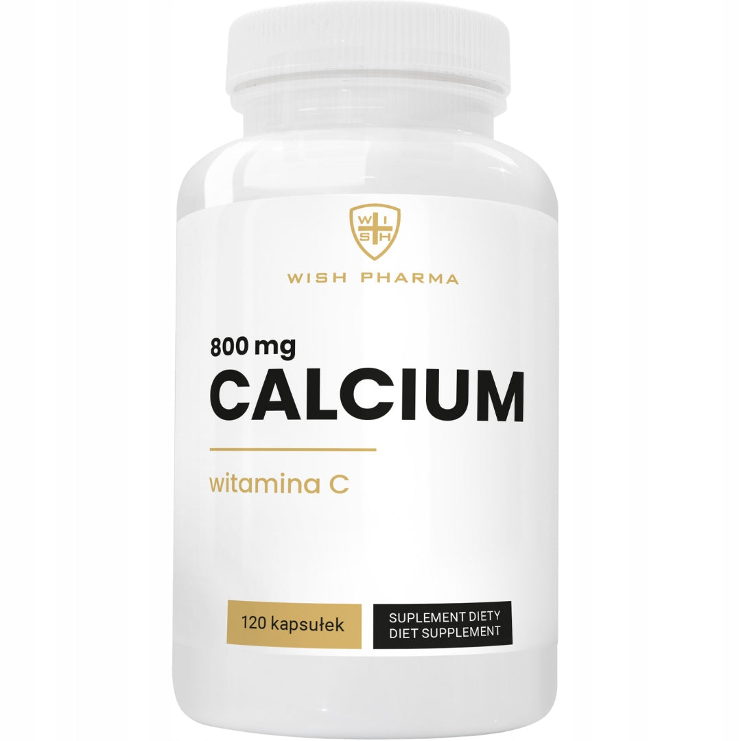 CALCIUM Calcium 800 mg Vitamin C Healthy Bones Muscle Resistance 120 capsules