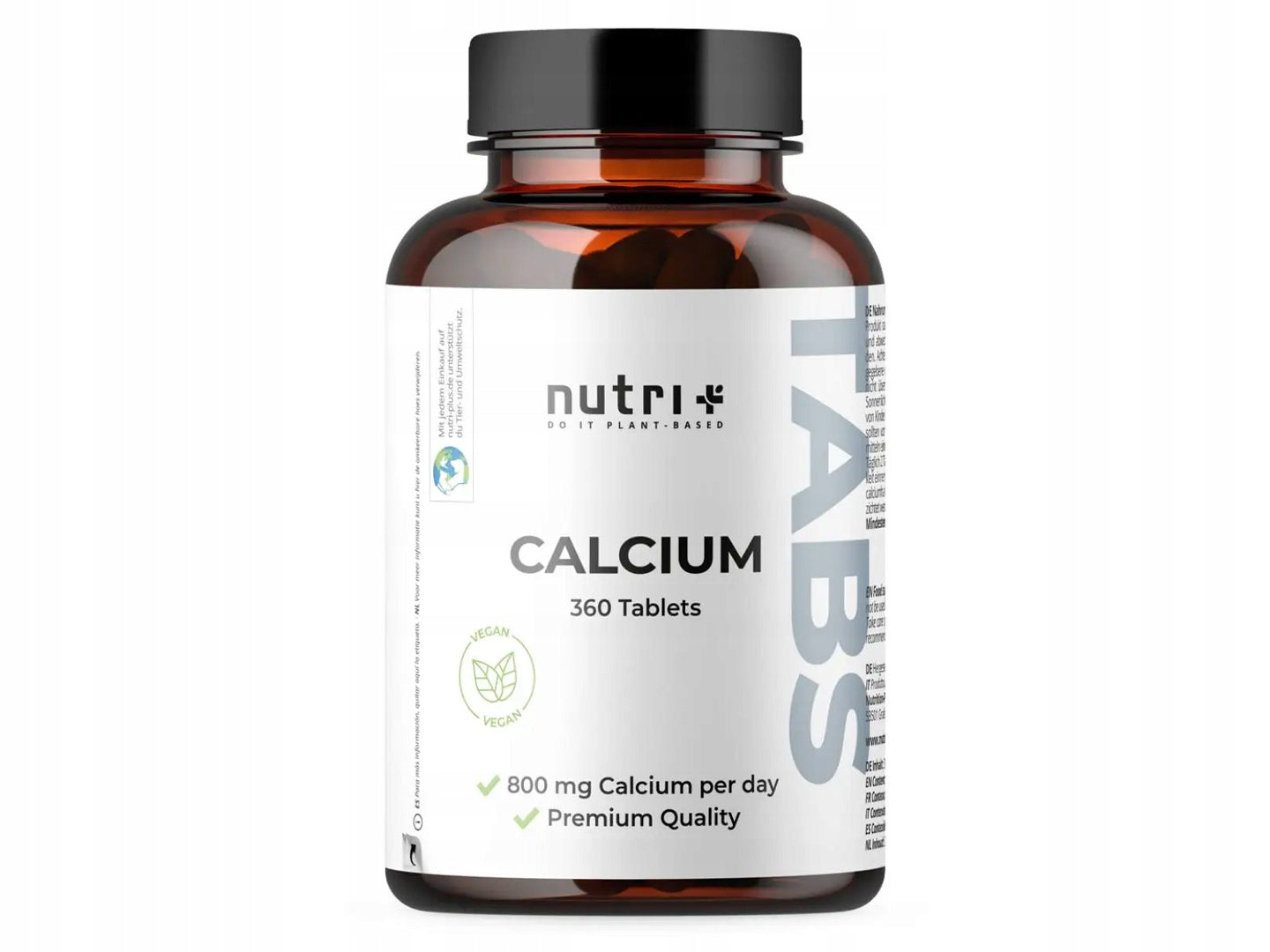 CALCIUM carbonate 800mg WEGE 360tab Nutri-Plus HIGH DOSE