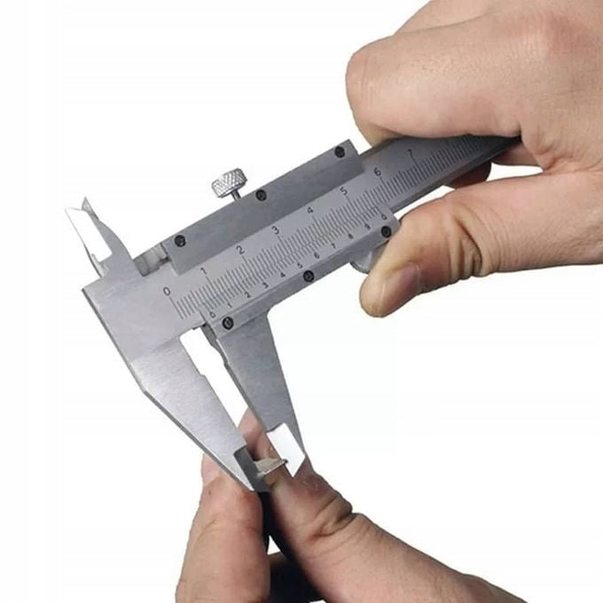 CALIPER 150MM PRECISION NONIUS STAINLESS STEEL WITH CASE 0-150mm Maximum measurement range 150 mm