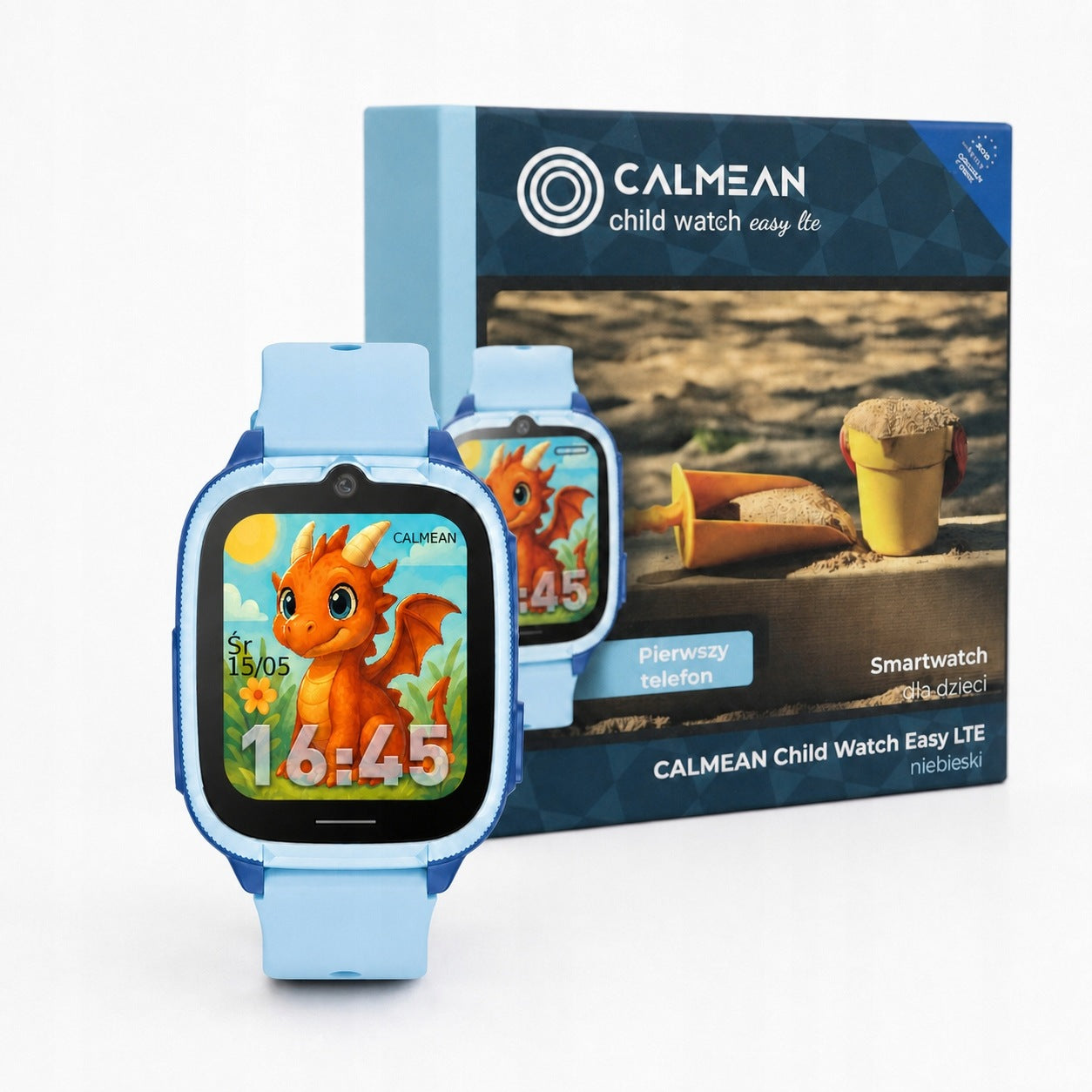 CALMEAN Easy LTE Smartwatch for Kids 4G GPS Video Call SOS IP67 Packaging status original