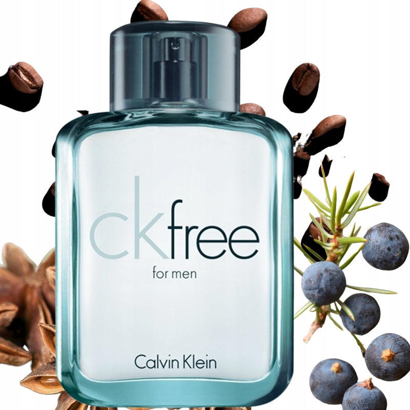 CALVIN KLEIN CK Free for Men Eau de toilette for men Perfume EDT 100ml Packaging status original