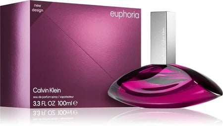 CALVIN KLEIN EUPHORIA EDP 100 ML. PERFUME FOR WOMEN - ORIGINAL - FOILED Packaging status original
