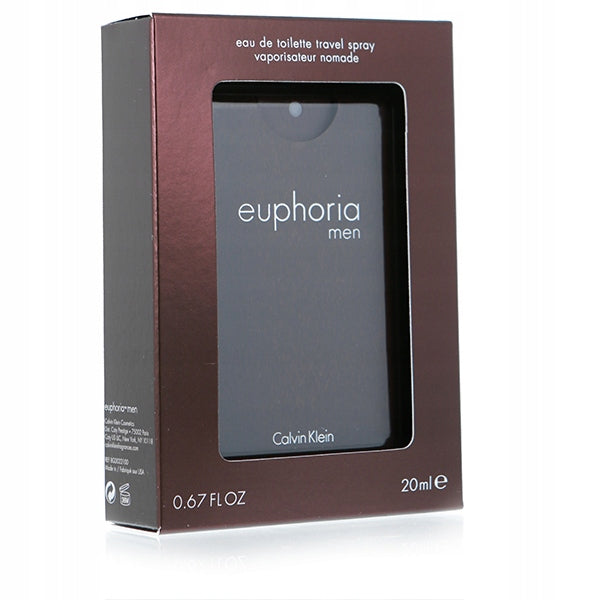 CALVIN KLEIN Euphoria Men eau de toilette fragrance men's perfume EDT 20ml