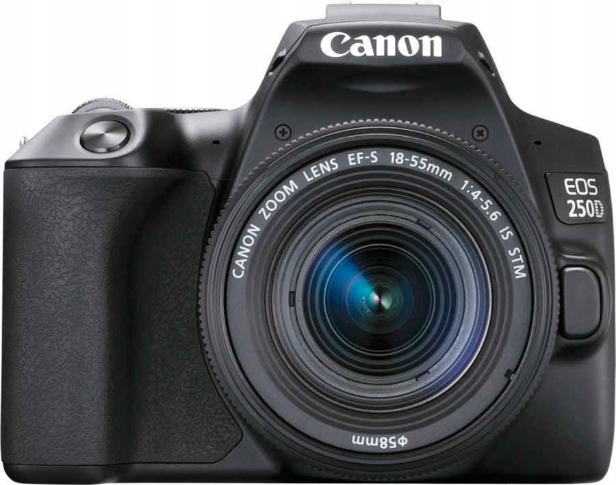 CAMERA CANON EOS 250D + 18-55mm f 4-5.6 IS STM EAN (GTIN) 8714574661193