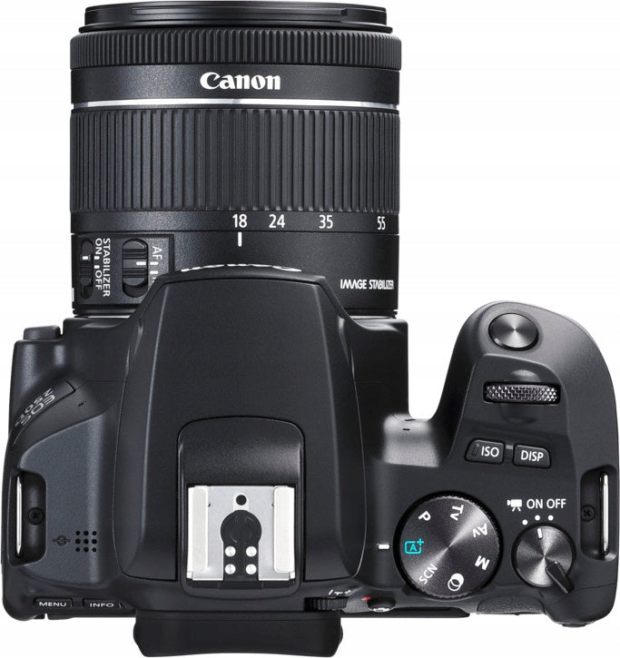 CAMERA CANON EOS 250D + 18-55mm f 4-5.6 IS STM Manufacturer code 3454C002AA