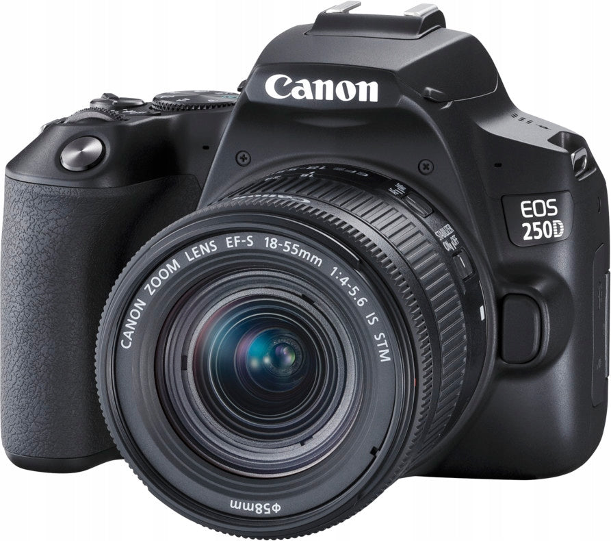 CAMERA CANON EOS 250D + 18-55mm f 4-5.6 IS STM