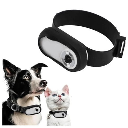 CAMERA CAT COLLAR HD 1080P WIDE ANGLE 170 ANIMALS FOR HOME