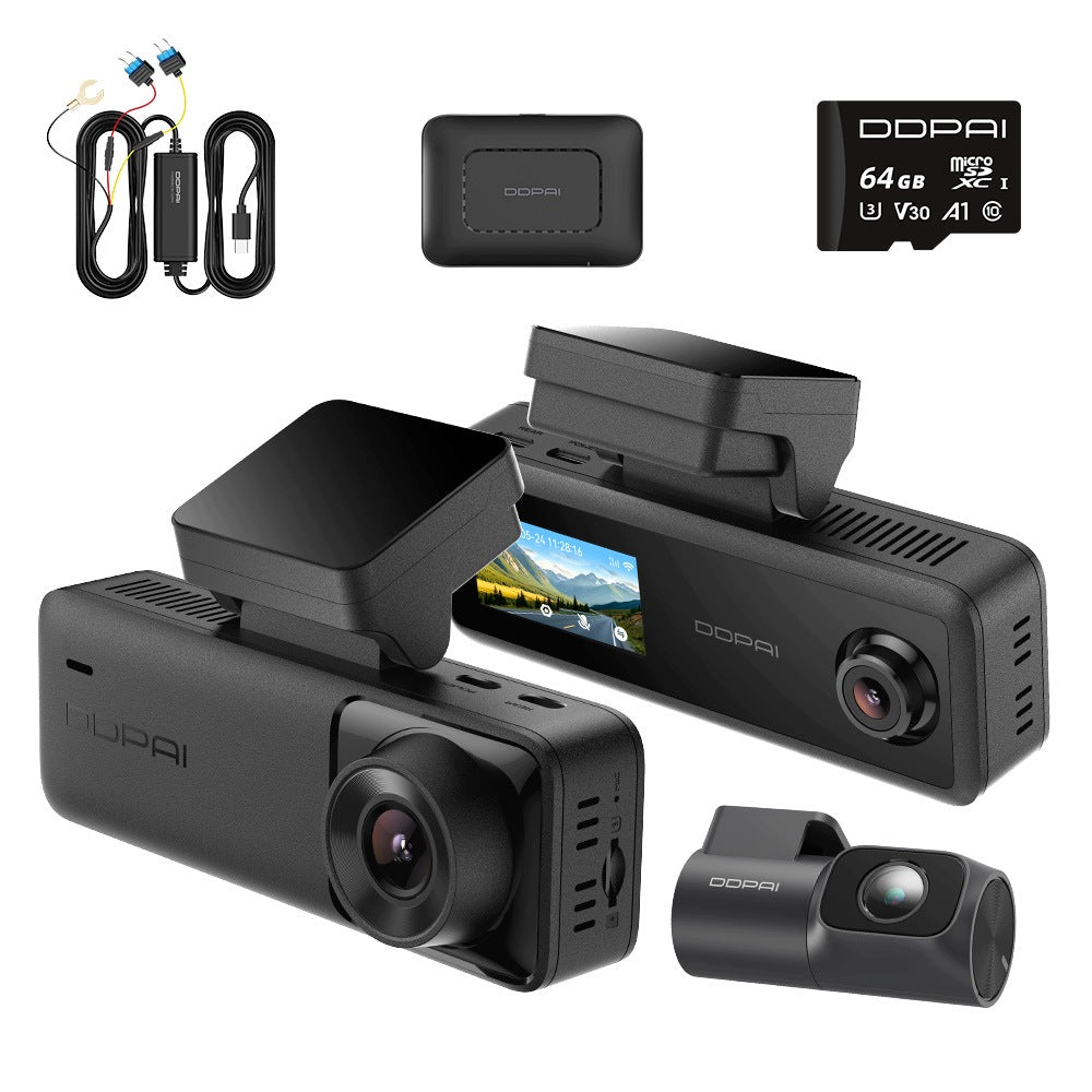CAMERA DDPAI VIDEO RECORDER N4T Pro 4K HDR 3-CHANNEL + 4G MODULE SET