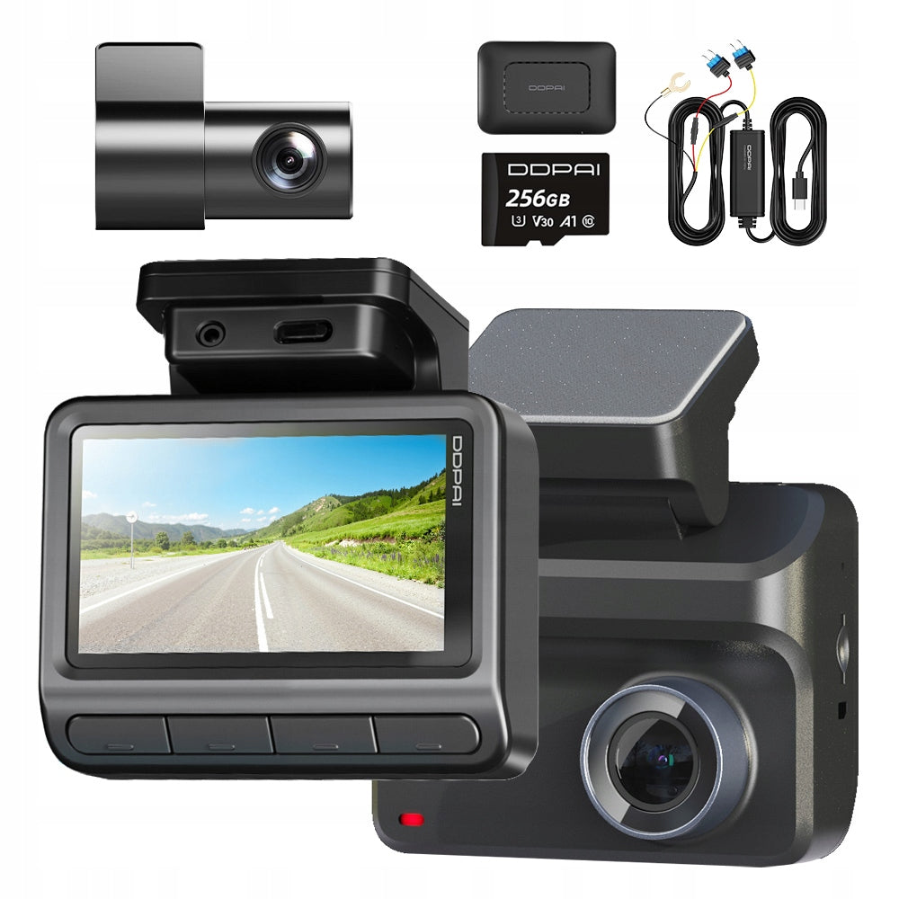 CAMERA DDPAI VIDEO RECORDER Z50 Pro 4K GPS 256GB+REAR + 4G MODULE SET