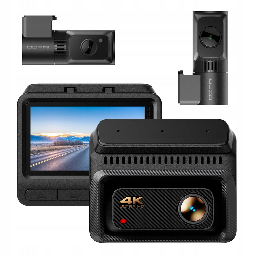 CAMERA DDPAI VIDEO RECORDER Z60 MASTER 4K HDR SONY +2K REAR + 2K INTERIOR