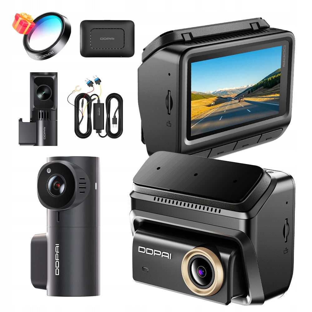 CAMERA DDPAI VIDEO RECORDER Z90 Pro 4K HDR + MINI3X + REAR + 4G MODULE