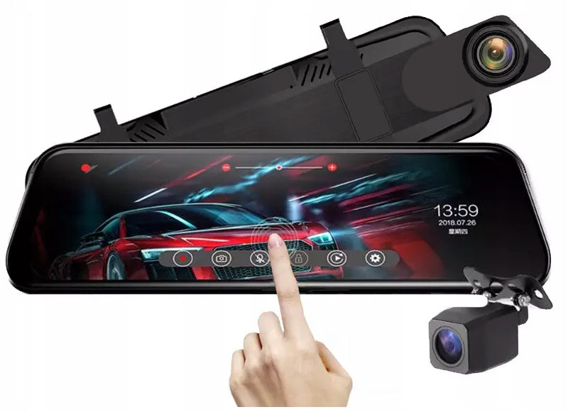 CAMERA FOR CAR DRIVING RECORDER IN MIRROR EAN (GTIN) 5906036476039