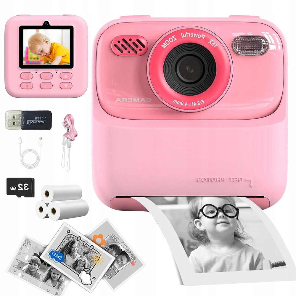 CAMERA FOR CHILDREN WITH VIDEO RECORDING AND MP3 FUNCTION
