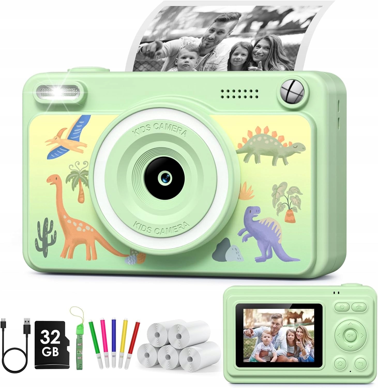 CAMERA FOR INSTANT PHOTOS OF PRINTS FOR CHILDREN