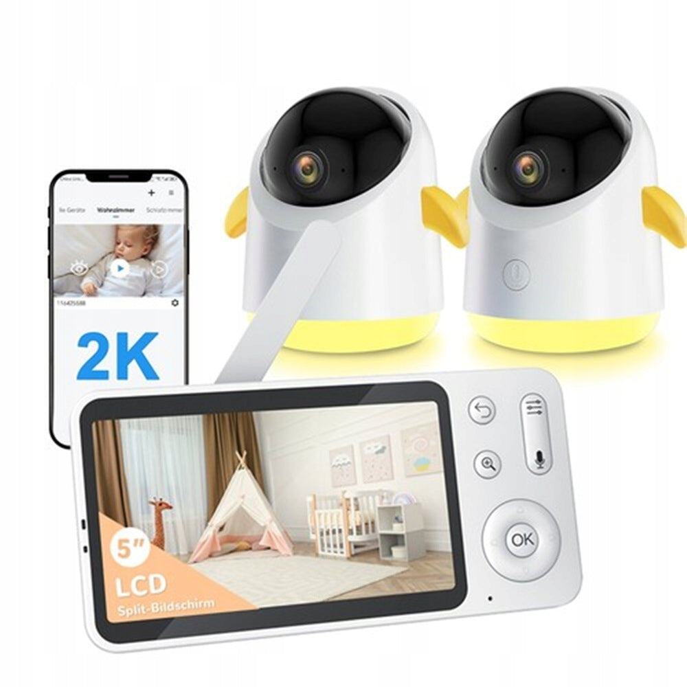 CAMERA INDOOR CAMERA FOR HOME OFFICE MONITORING ROTATING NANNY Packaging status original
