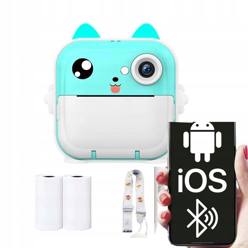 CAMERA, INSTANT CAMERA, PHOTO PRINTER, CHILDREN EAN (GTIN) 6942186623243