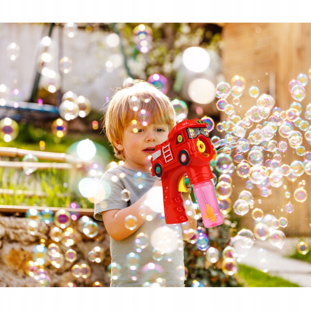 CAMERA MACHINE BUBBLE GUN SOAP BUBBLES FIRE BRIGADE AUTO Manufacturer code 3844