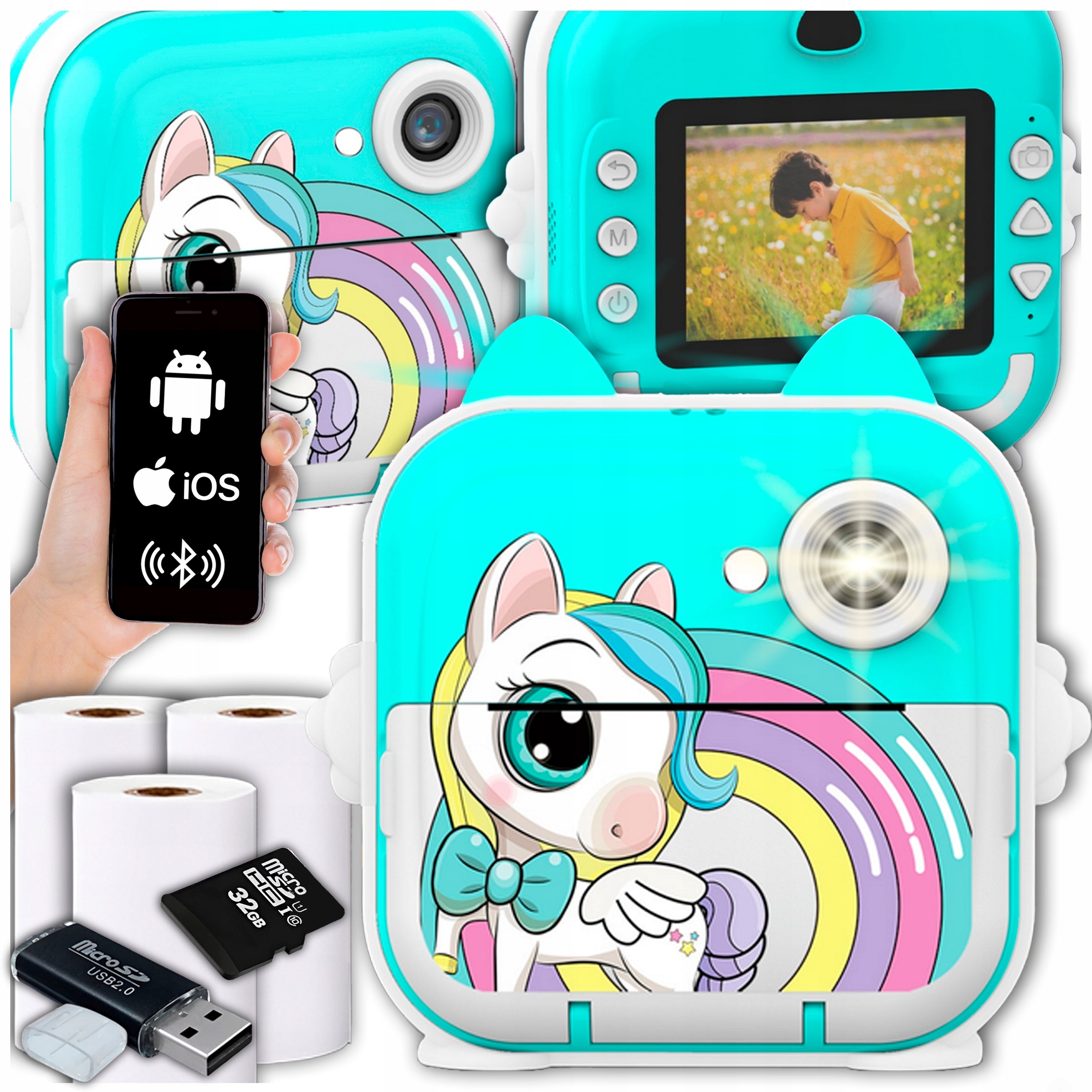 CAMERA PRINTER INSTANT MINI PRINTER game camera kids