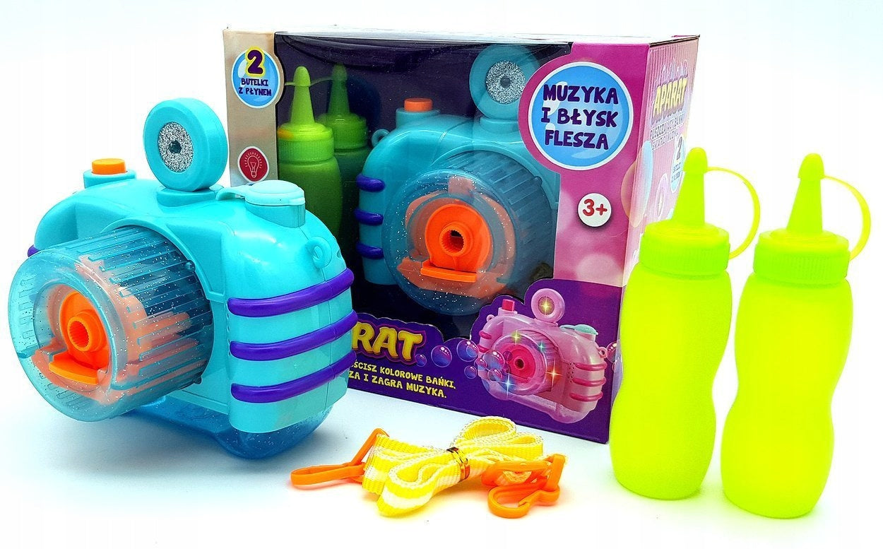 CAMERA SOAP BUBBLE MACHINE BUBBLE LIQUID PHOTO Brand NORIMPEX