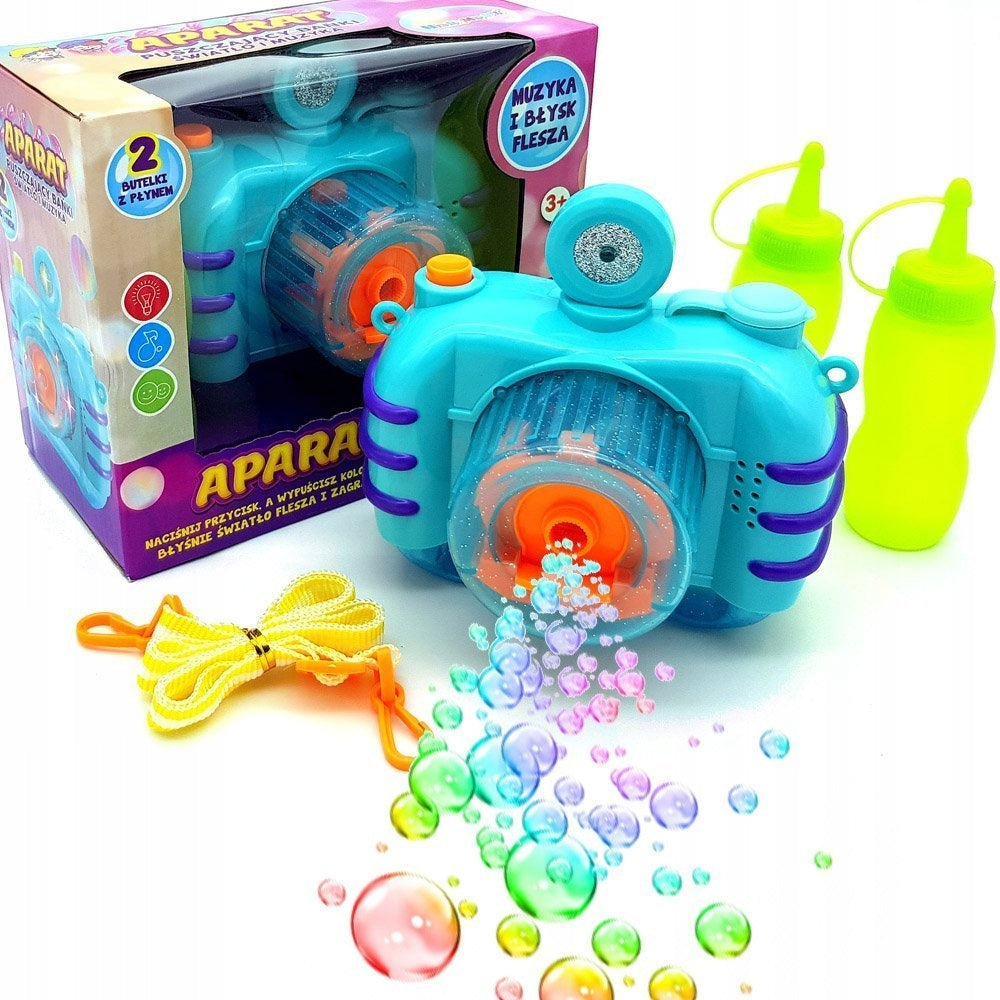 CAMERA SOAP BUBBLE MACHINE BUBBLE LIQUID PHOTO