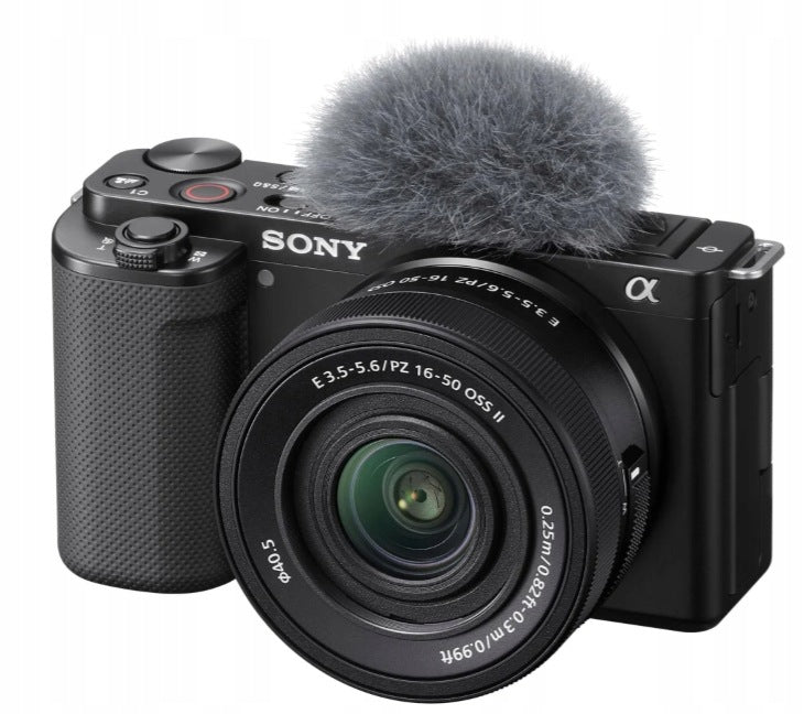 CAMERA SONY ZV-E10 CMOS + LENS 16-50MM F/3.5-5.6 BLACK Manufacturer code B098M236VR