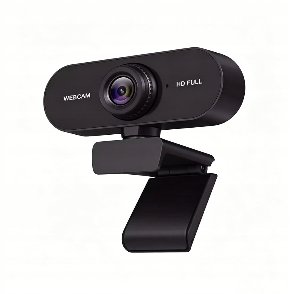 CAMERA WITH MICROPHONE USB FULL HD | LED BACKLIGHT FOR ONLINE CALLS