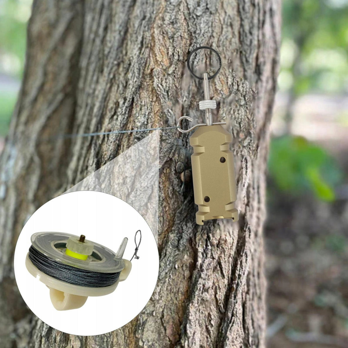 CAMP ALARM ACTIVATION ROPE WATERPROOF FOR CAMPING AND OUTDOOR Manufacturer code PRZEWÓD WYZWALAJĄCY ALARM OBWODOWY