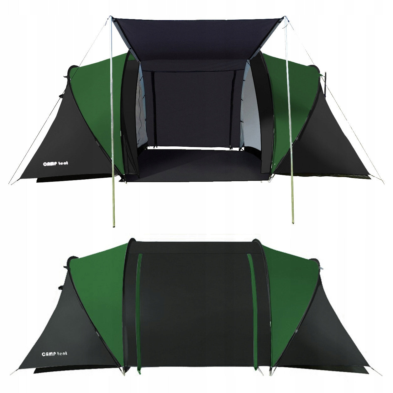 CAMP tent 3500mm.tourist tent 4 pers.440x240cm