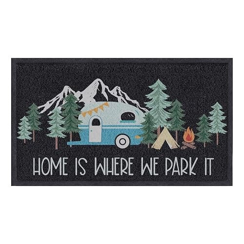 CAMPING DOORMAT ANTI-SLIP ENTRY MAT FOR MOTORHOME 43X76 Brand no brand