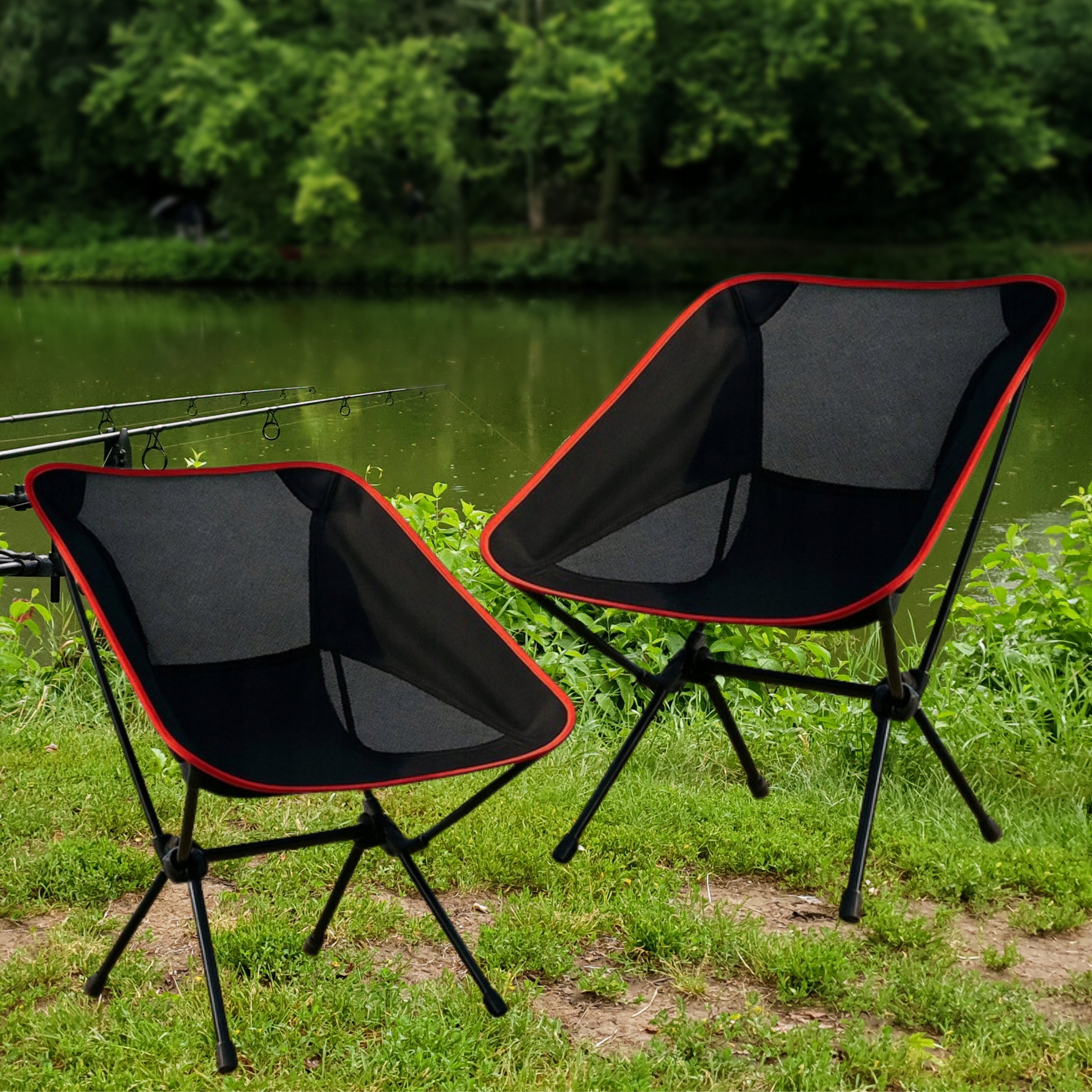 CAMPING HIKING CHAIR FOLD-OUT COMFORTABLE FOR FISHING 120KG EAN (GTIN) 5904158876706