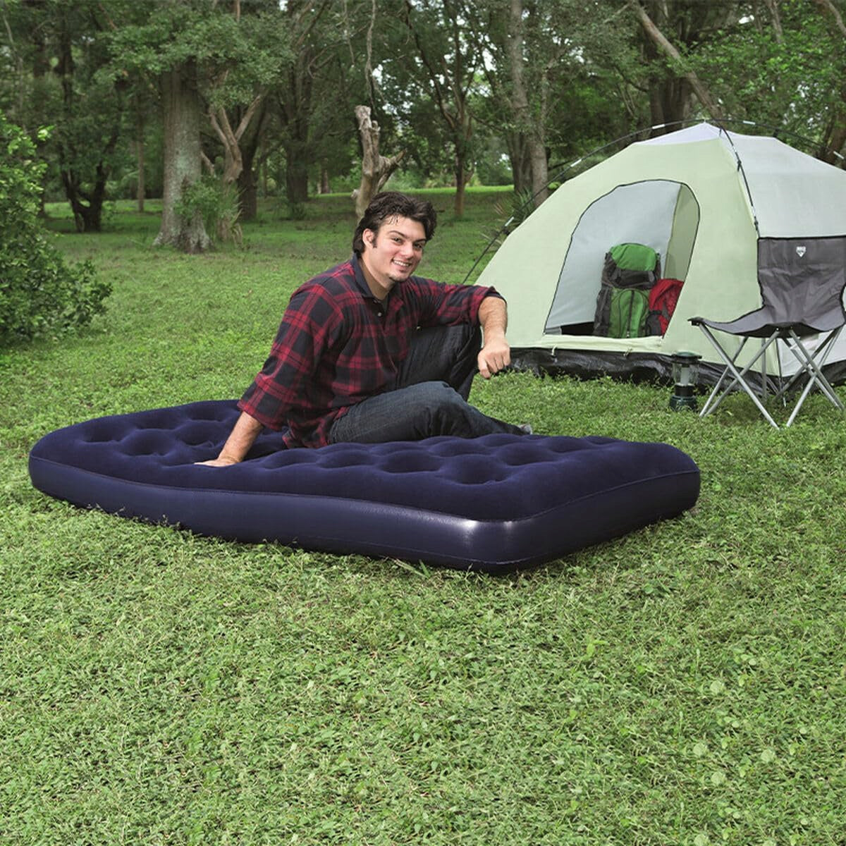 CAMPING INFLATABLE MATTRESS FOR 1 PERSON SET FOR INFLATABLE BED MAT Manufacturer code 5901890101899