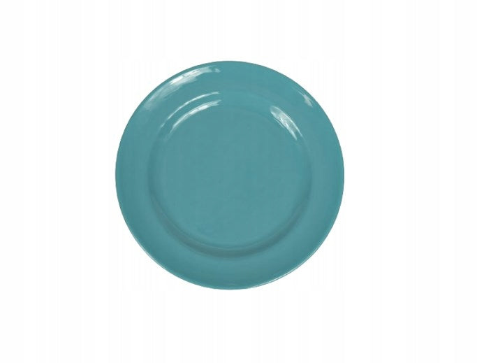 CAMPING SET TURQUOISE MELAMINE - BOWL, DINNER PLATE Color blue